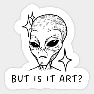 But Is It Art? Sticker